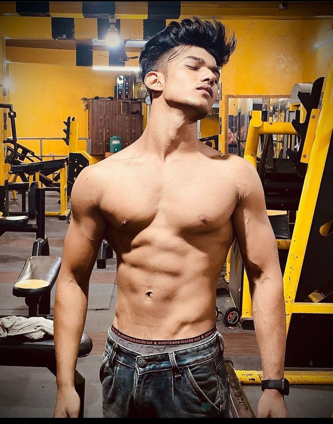 Man after his transformation